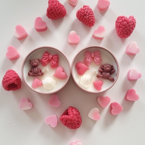 Aranyos macis szójaviasz illatgyertya - Meska.hu