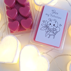 Valentinnapi szívecskés törhető illatviasz - otthon & életmód - gyertya, illat, aroma - illatviasz - Meska.hu