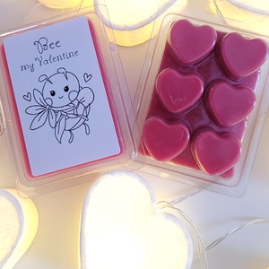 Valentinnapi szívecskés törhető illatviasz, Otthon & Életmód, Gyertya, illat, aroma, Illatviasz, Gyertya-, mécseskészítés, MESKA