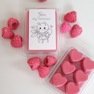 Valentinnapi szívecskés törhető illatviasz - otthon & életmód - gyertya, illat, aroma - illatviasz - Meska.hu