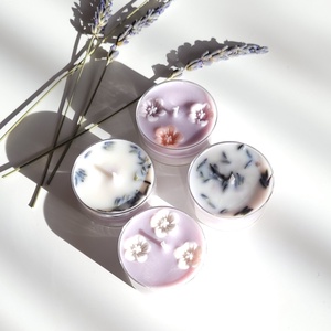 Teamécses lágy levendula vanília illat  - otthon & életmód - gyertya, illat, aroma - mécses és mécsestartó - Meska.hu