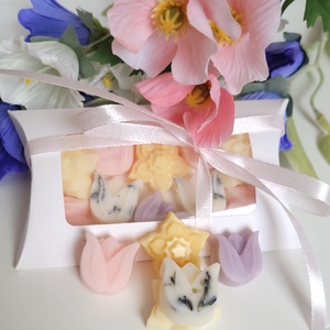 Pasztell illatviasz virág válogatás Anyák napi  - otthon & életmód - gyertya, illat, aroma - illatviasz - Meska.hu