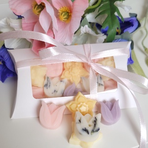 Pasztell illatviasz virág válogatás Anyák napi  - otthon & életmód - gyertya, illat, aroma - illatviasz - Meska.hu