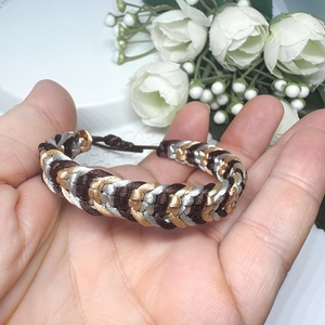  Makramé fonott karkötő 3 színel  - ékszer - karkötő - fonott karkötő - Meska.hu