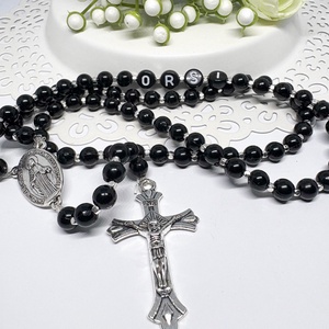  Egyedi gyöngyös rózsafüzér  személyre szabható névvel ???? - Meska.hu