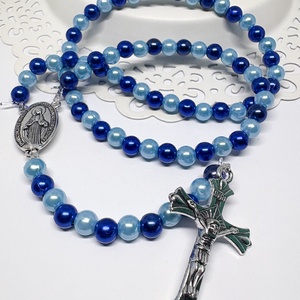  Emlékfüzér / Díszrózsafüzér  Egyedi Keresztelői Ajándék - Meska.hu