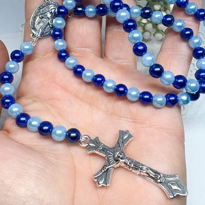  Emlékfüzér / Díszrózsafüzér  Egyedi Keresztelői Ajándék - otthon & életmód - vallás - lánc & füzér - Meska.hu