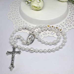 Különleges, Imádsághoz Való Rózsafüzér � Dupla Személyre Szabással, Otthon & Életmód, Vallás, Lánc & Füzér, Ékszerkészítés, Gyöngyfűzés, gyöngyhímzés, MESKA