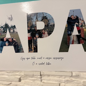 Egyedi fotómágnes  Karácsonyig garantált! - esküvő - emlék & ajándék - album & fotóalbum - Meska.hu