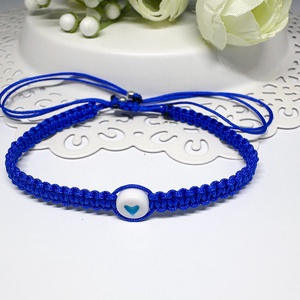 Szívvel Figyelünk � Egyedi Kézműves Karkötő Autista Gyermekeknek, Ékszer, Karkötő, Fonott karkötő, Csomózás, Ékszerkészítés, MESKA