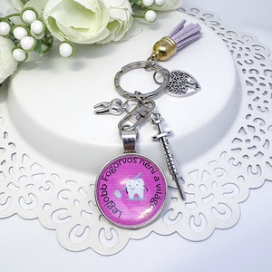 Legjobb Fogorvos néni - Egyedi feliratos kulcstartó orvosi fityegőkkel - Meska.hu