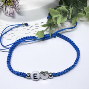 Páros Betűs Karkötő Szett � Egyedi Valentin-napi Ajándék Szerelmeseknek - ékszer - karkötő - fonott karkötő - Meska.hu