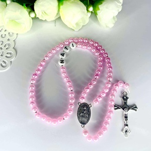 Egyedi Névre Szóló Rózsafüszér -Keresztelőre, Elsőáldozásra- Választható színekkel - Meska.hu