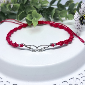 Angyalszárnyas Szerencsehozó Karkötő - A belső bőség és védelem ékszere - ékszer - karkötő - charm karkötő - Meska.hu
