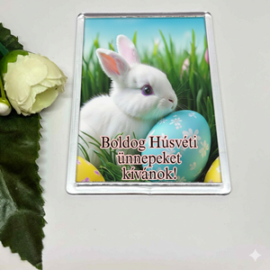 Húsvéti hangulat a hűtődön � Egyedi ünnepi hűtőmágnesek (Nyuszis, csibés, virágos) - otthon & életmód - konyhafelszerelés, tálalás - konyhai dekoráció - hűtőmágnes - Meska.hu