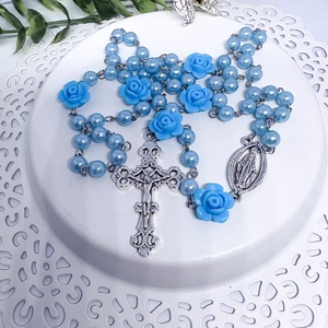  Rózsafüzér � személyre szabható névvel - ékszer - nyaklánc - monogram & névnyaklánc - Meska.hu