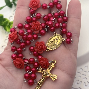  Rózsafüzér � személyre szabható névvel - ékszer - nyaklánc - monogram & névnyaklánc - Meska.hu