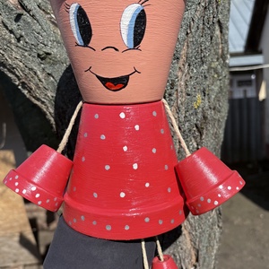 Cserépbaba , Otthon & Életmód, Ház & Kert, Cserépbaba, Baba-és bábkészítés, Festészet, MESKA