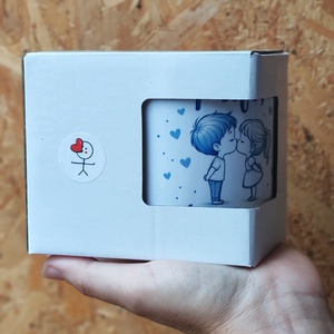 Egyedi Feliratos Bögre Szerelmeseknek � I love you Cuki Páros Grafika - otthon & életmód - konyhafelszerelés, tálalás - tálalás - bögre & csésze - Meska.hu