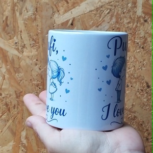 Egyedi Feliratos Bögre Szerelmeseknek � I love you Cuki Páros Grafika - otthon & életmód - konyhafelszerelés, tálalás - tálalás - bögre & csésze - Meska.hu