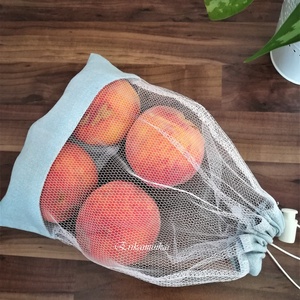 Zöldség, gyümölcs textilzsák- ökozacskó NOWASTE - táska & tok - bevásárlás & shopper táska - zöldség/gyümölcs zsák - Meska.hu