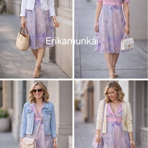 LILA-KÉK Ruha  - ruha & divat - női ruha - alkalmi ruha & estélyi ruha - Meska.hu