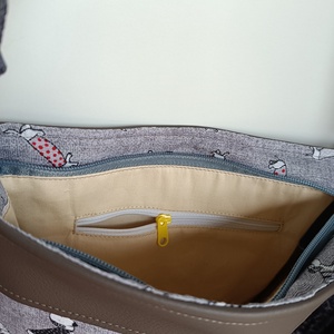 Tacskós női válltáska, crossbody/ kistáska - táska & tok - kézitáska & válltáska - vállon átvethető táska - Meska.hu