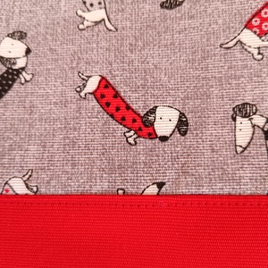 Tacskós válltáska, shopper, bevásárló táska, textiltáska - táska & tok - bevásárlás & shopper táska - shopper, textiltáska, szatyor - Meska.hu