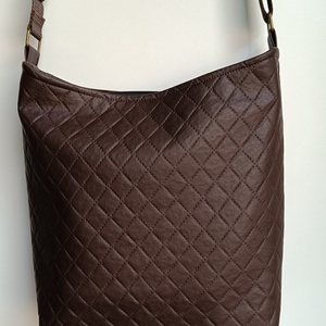 Barna női válltáska, crossbody - Meska.hu