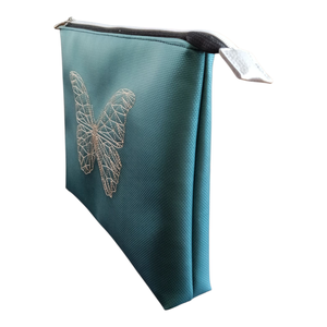 Hímzett textilbőr neszeszer / cipzáras tok - táska & tok - neszesszer - Meska.hu