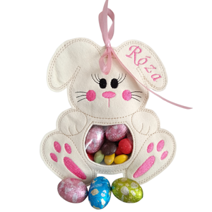 Nyuszi formájú apró ajándék tartó , pénzátadó - Meska.hu