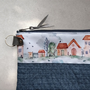 Vízhatlan neszeszer, cipzáras rendszerező tok - Meska.hu