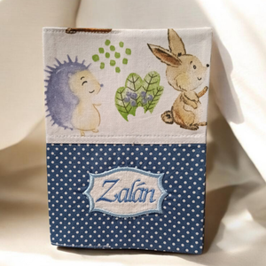 Kiskönyv borító, Baba - mama, Babaemlékek, Egészségügyi kiskönyv borító, Hímzés, Varrás, MESKA