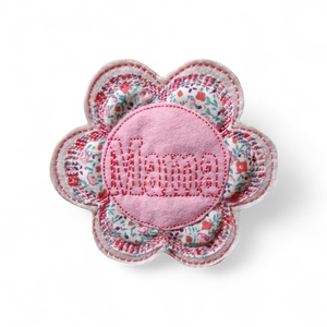 Anyák napi ajándék textil virág  - otthon & életmód - virágdekoráció - virágok - szálas virág - Meska.hu