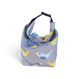 Nagyméretű uzsonnástáska, rolltop lunchbag - Meska.hu