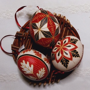 Hímes tojás 4 - 3db, Otthon & Életmód, Dekoráció, Dísztárgy, , MESKA