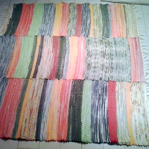 Nagyméretű vidám, tarka rongyszőnyeg -  - Meska.hu