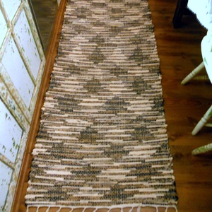 rusztikus, hagyományos rongyszőnyeg -  - Meska.hu