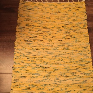 sárga rongyszőnyeg -  - Meska.hu
