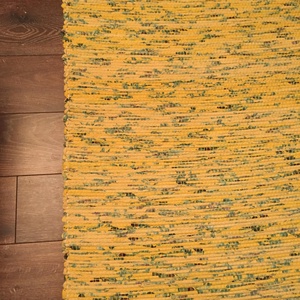 sárga rongyszőnyeg -  - Meska.hu