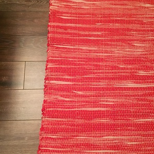 Piros rongyszőnyeg -  - Meska.hu