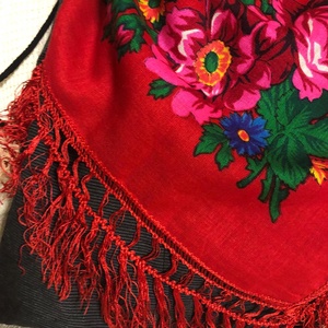 Virágos, rojtos hátizsák -  - Meska.hu