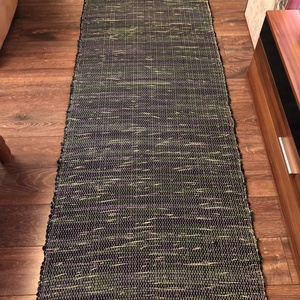 kék-zöld cirmos szőnyeg -  - Meska.hu