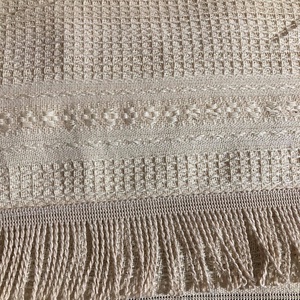 Natur pamut ágytakaró - otthon & életmód - lakástextil - ágytakaró - Meska.hu