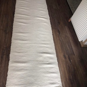 Hófehér zsenília szőnyeg - otthon & lakás - lakástextil - szőnyeg - szövött szőnyeg - Meska.hu