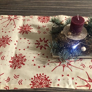Karácsonyi asztalterítő - otthon & életmód - konyhafelszerelés, tálalás - tálalás - tálalás - Meska.hu