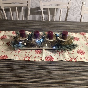 Karácsonyi asztalterítő - otthon & életmód - konyhafelszerelés, tálalás - tálalás - tálalás - Meska.hu