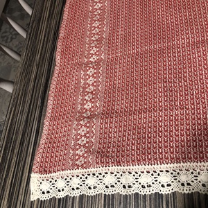 Csipkés pamut kéztörlő, törölköző - otthon & életmód - konyhafelszerelés, tálalás - konyhai textil - konyharuha & törlőkendő - Meska.hu