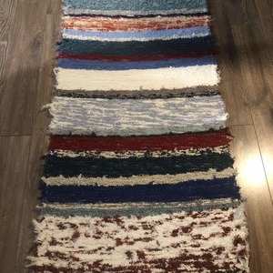 Tarka rongyszőnyeg - otthon & életmód - lakástextil - szőnyeg - szövött szőnyeg - Meska.hu