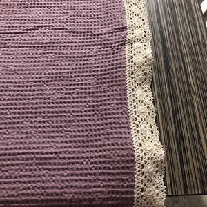 Csipkés pamut ágytakaró - otthon & életmód - lakástextil - ágytakaró - Meska.hu